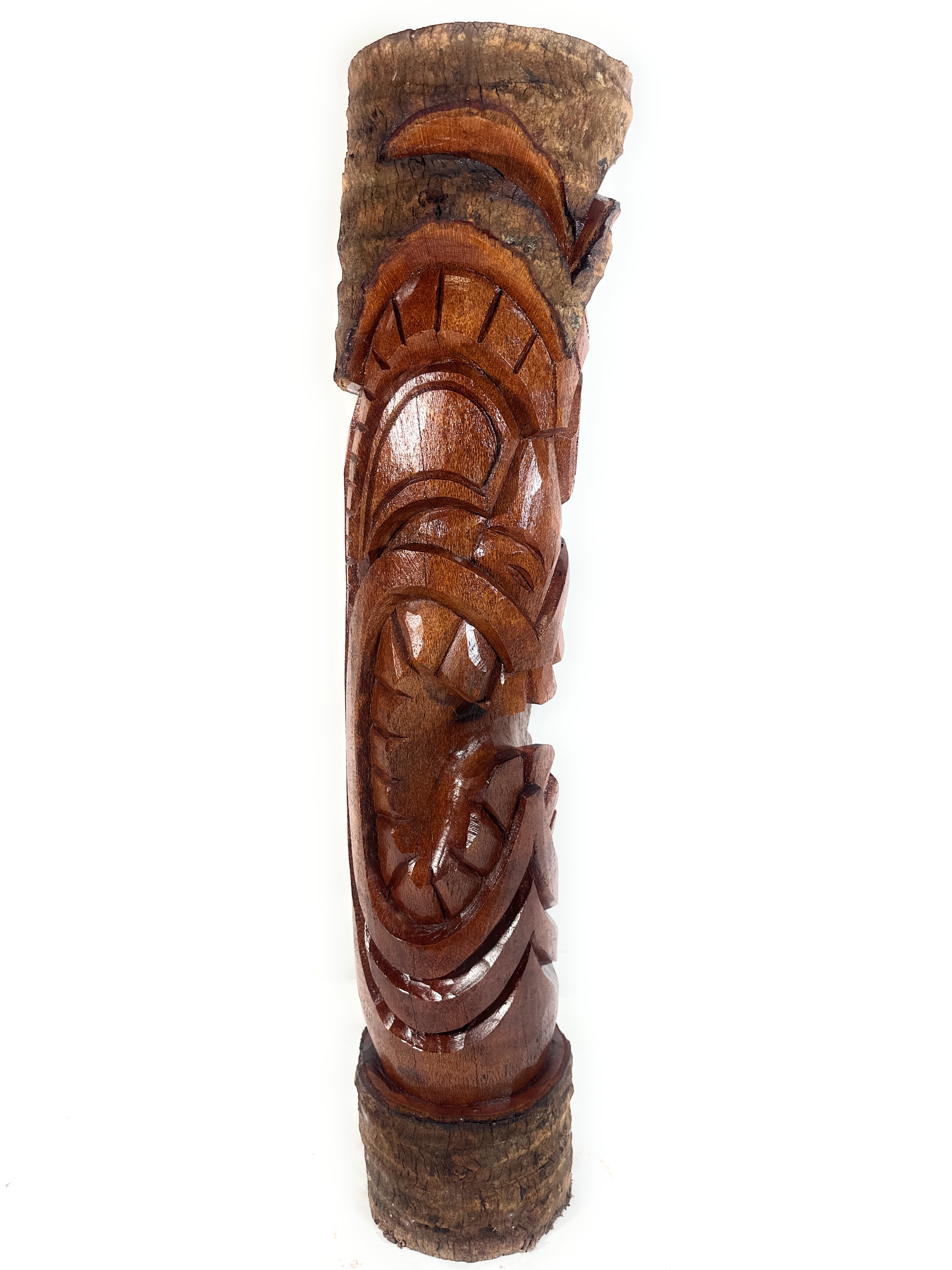 Big Island Tiki Totem 40 in - Abundance Tiki - Outdoor | #lbj3029100c Big Island Tiki Totem 40 in - Abundance Tiki - Outdoor | #lbj3029100c